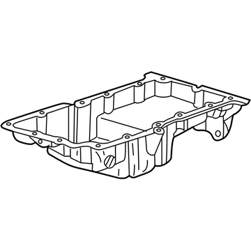 Pontiac 19210614 Oil Pan
