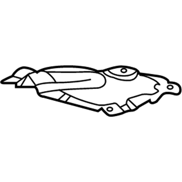Pontiac 24406368 Oil Pan Baffle