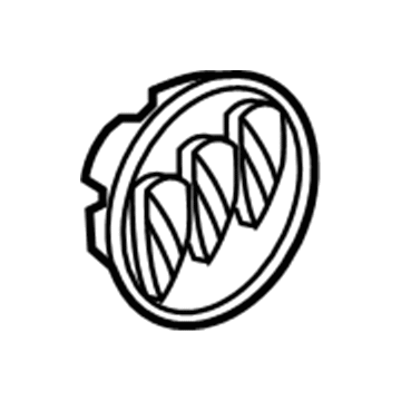 GM 9597721 Center Cap 9597721 GM Center Cap Illustration 1 of 1