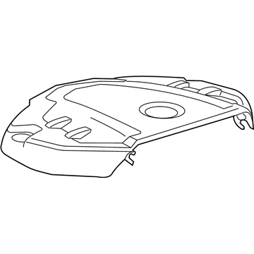 GM 12703607 Engine Cover 12703607 GM Engine Cover Illustration 1 of 1