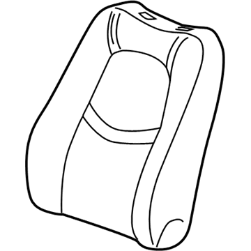Chevy 25972174 Seat Back Cover