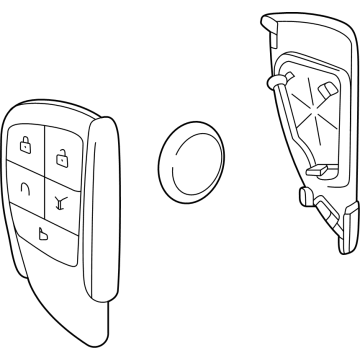 Buick Key Fob - 13547277