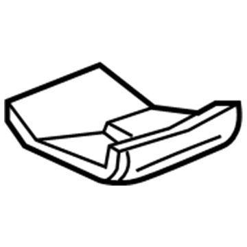 GM 23242102 Floor Duct 23242102 GM Floor Duct Illustration 1 of 1