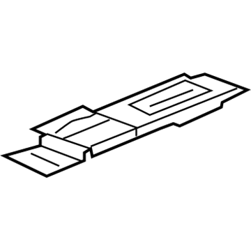 Chevy Silverado 1500 LD Exhaust Heat Shield - 15214283