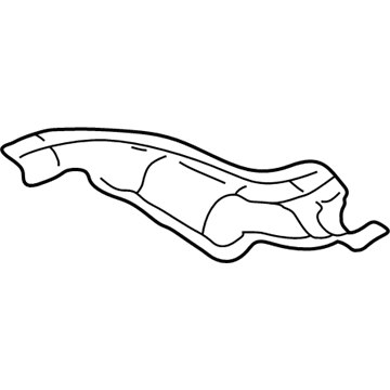 GM 10389768 Heat Shield 10389768 GM Heat Shield Illustration 1 of 1