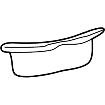 GM 22648469 Heat Shield 22648469 GM Heat Shield Illustration 1 of 1