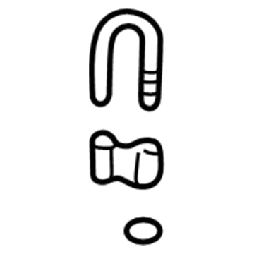 Pontiac Muffler Strap - 14103715