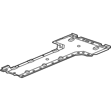 GM 22848672 Lower Deflector, Front 22848672 GM Lower Deflector, Front Illustration 1 of 1