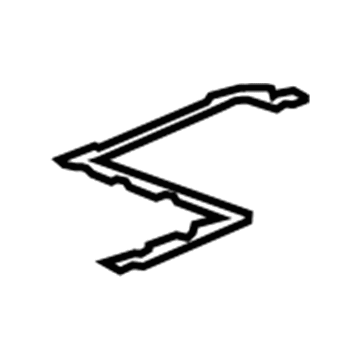 GM 22880968 Battery Cover Seal 22880968 GM Battery Cover Seal Illustration 1 of 1