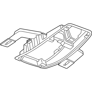 GM 20954792 Mount Plate 20954792 GM Mount Plate Illustration 1 of 1