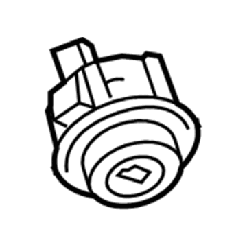 22869802 GM Release Switch, Rear Illustration 1 of 1