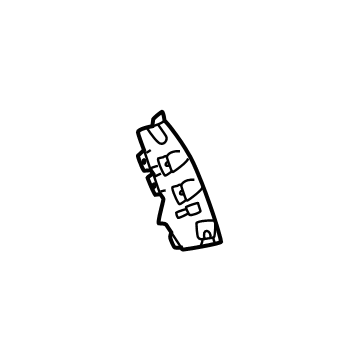Cadillac 86525988 Lumbar Support