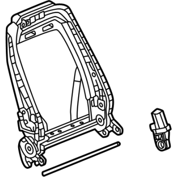 Cadillac 85741605 Seat Back Frame