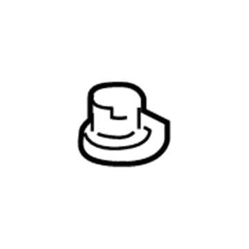 Chevy 24449408 Lower Deflector Retainer Nut