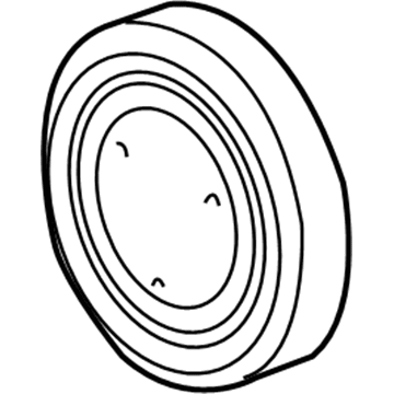 Cadillac Water Pump Pulley - 90502558