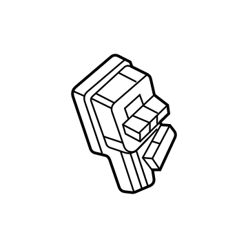 Buick 13552537 Side Impact Sensor