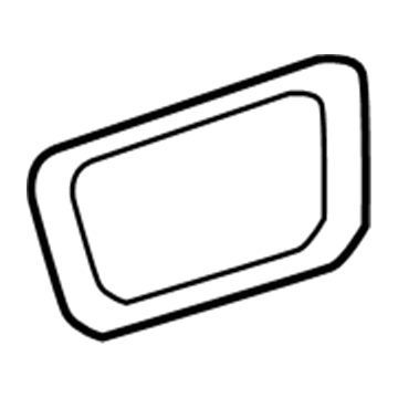 15265197 GM Handle, Outside Seal, Bottom Top Illustration 1 of 1