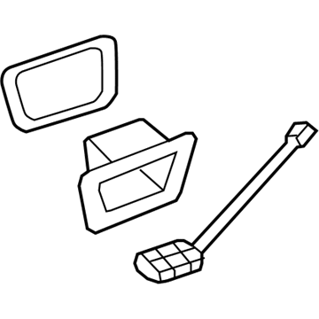 Saturn Exterior Door Handle - 20880122