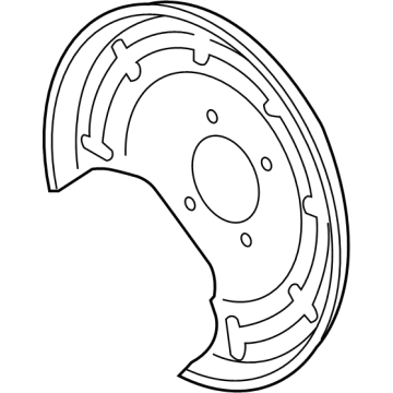 GMC 26503865 Splash Shield
