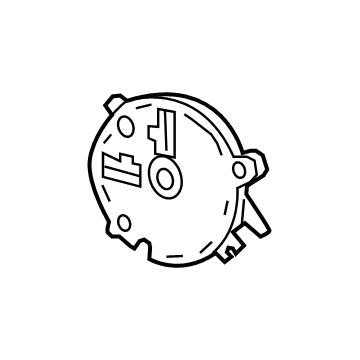 Chevy Trailblazer Mirror Actuator - 95410516