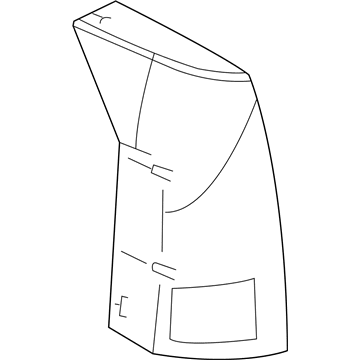 Cadillac Back Up Light - 25746425