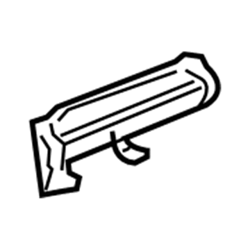 GM 15274964 Handle, Outside Pivot, Driver Side 15274964 GM Handle, Outside Pivot, Driver Side Illustration 1 of 1