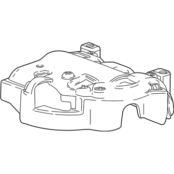 GM 12680066 Engine Cover 12680066 GM Engine Cover Illustration 1 of 1