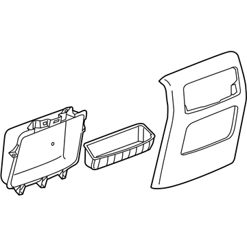 Chevy 23362155 Rear Panel