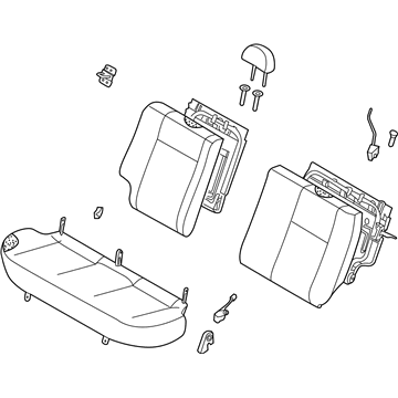 Chevy 96890428 Seat Assembly