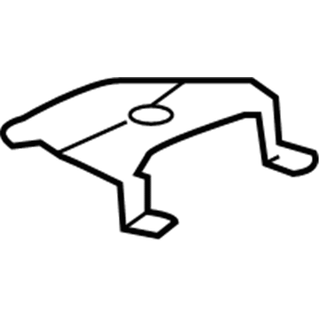 GM 25808782 Mount Bracket 25808782 GM Mount Bracket Illustration 1 of 1