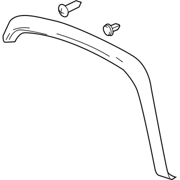 84210996 GM Flare, Front Driver Side Illustration 1 of 1