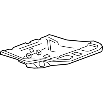 GM 23245126 Support, Front 23245126 GM Support, Front Illustration 1 of 1