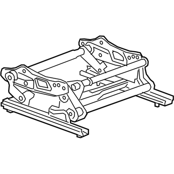 84590178 GM Seat Track, Front Illustration 1 of 1