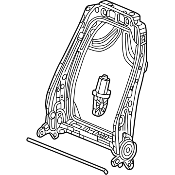 GMC 13548590 Seat Back Frame