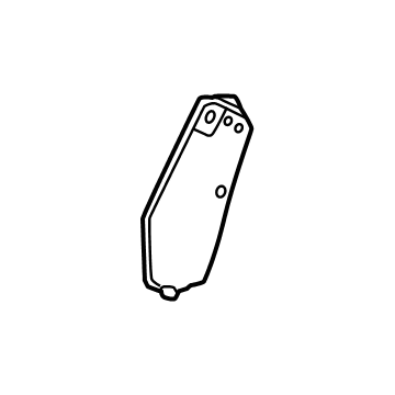 84761659 GM Support, Seat Back Cushion, Front Illustration 1 of 1