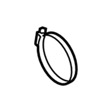 GM 24415472 Outlet Duct Clamp 24415472 GM Outlet Duct Clamp Illustration 1 of 1