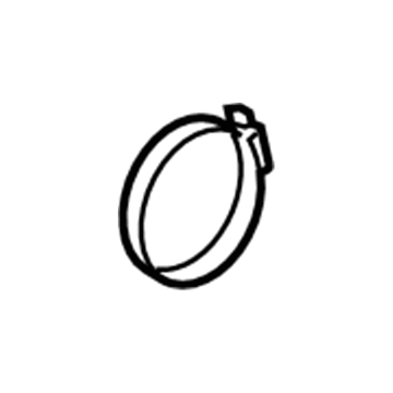 GM 24415471 Outlet Duct Clamp 24415471 GM Outlet Duct Clamp Illustration 1 of 1