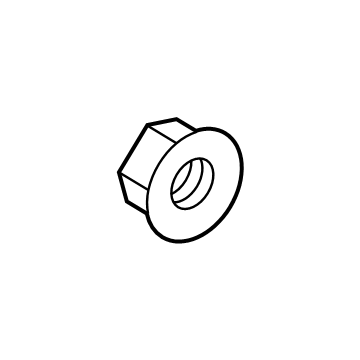Cadillac 11547369 Stabilizer Link Nut