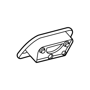 Cadillac 42854343 Mirror Assembly Gasket