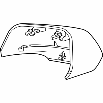 Cadillac 42827166 Mirror Cover
