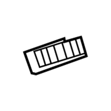 Cadillac 25770289 Air Vent Grille