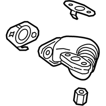 GM 12639838 Oil Line, Driver Side 12639838 GM Oil Line, Driver Side Illustration 1 of 1