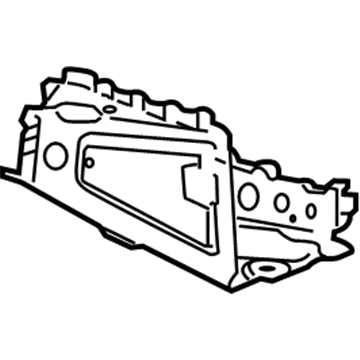 23176440 GM Rear Extension, Driver Side Illustration 1 of 1