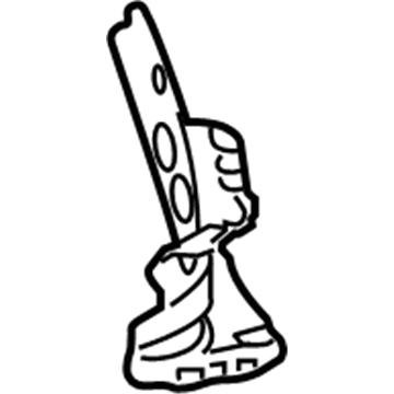 23104855 GM Gusset, Front Passenger Side Illustration 1 of 1