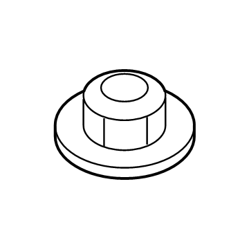 Buick 11546454 License Lamp Assembly Nut