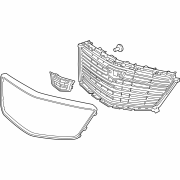 Cadillac 84528144 Upper Grille