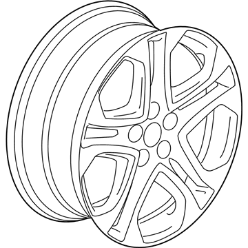 Chevy 92279055 Wheel, Alloy