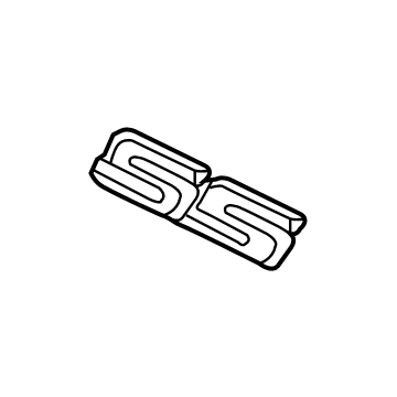 Chevy 84005309 Nameplate