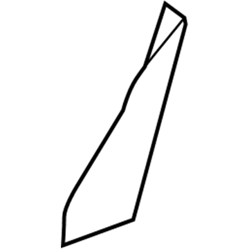 GM 20970545 Cover Panel, Rear Driver Side 20970545 GM Cover Panel, Rear Driver Side Illustration 1 of 1