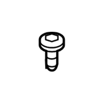 GM 25940821 Lock Knob Bezel, Driver Side 25940821 GM Lock Knob Bezel, Driver Side Illustration 1 of 1